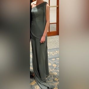 Azazie size A2 Lydia dress in Eucalyptus